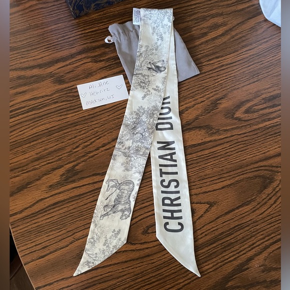 🌟trade🌟DIOR Toile De Jouy Mitzah Twilly - Picture 4 of 9